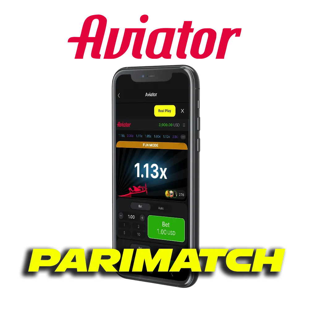 To play Aviator, use the Parimatch application.